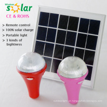 luzes solares interiores com controle remoto, fogo retardent pintura, luzes do disco solar com control(JR-SL988A) remoto